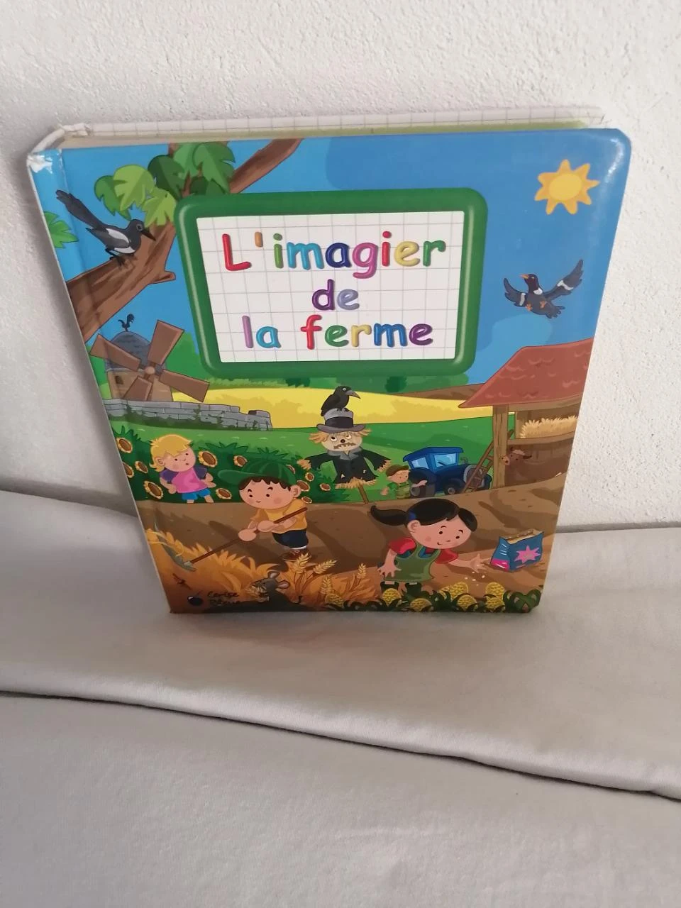 l'imagier de la ferme - livre enfant